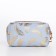 Cosmetic bag with lightning, blue color