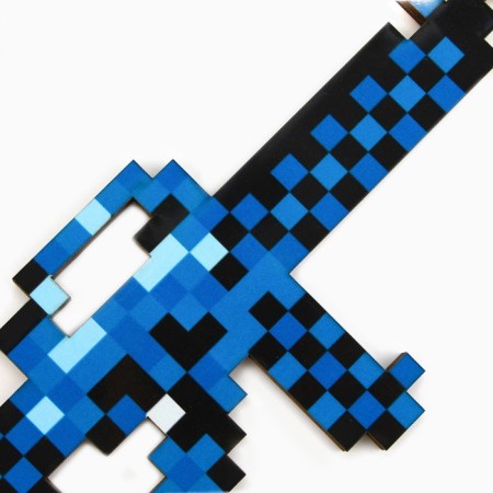 Souvenir weapon Automatic "Blue", length 30 cm-3
