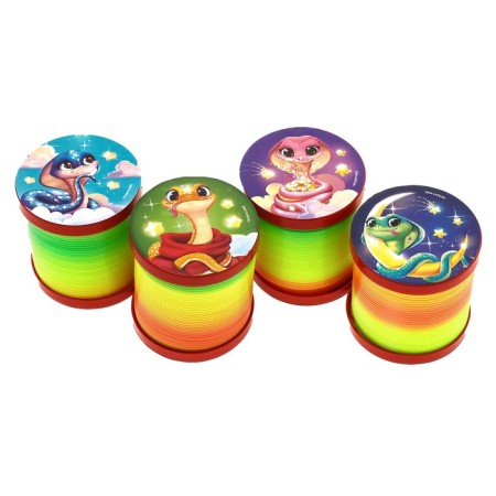 Spring Rainbow "Merry Snake", Mix Colors, D.-5CM-3