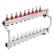 Collector Group ONDO, 1 "X3/4", 9 outputs, with consumables, stainless steel