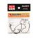 Offset hooks Kujira Spinning 570, BN color, No. 1, 5 pcs.