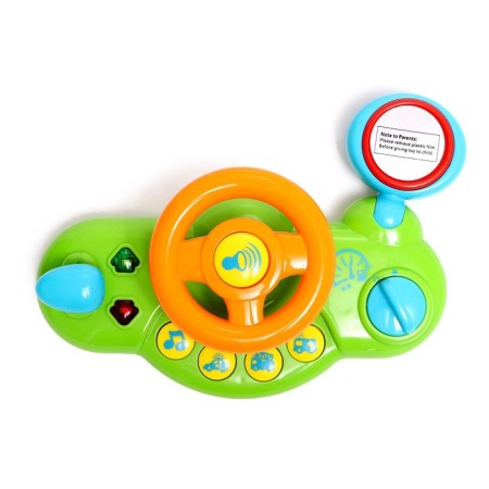 Musical developing steering wheel “forward!”, Light and sound effect, mix-3