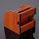 Organizer 3 sections, Series Zebrano with Kant Dark, 11*13cm