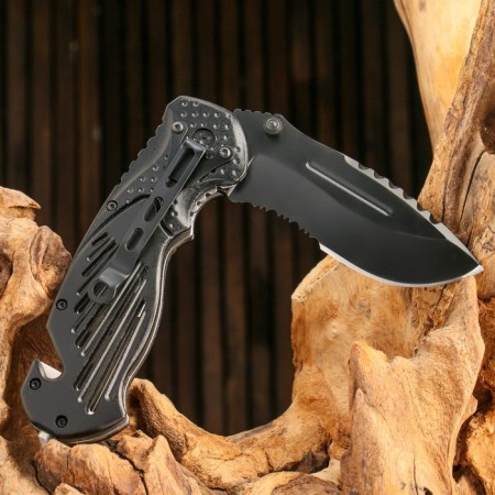Stinger folding knife, 85 mm, hilt: steel, cardboard box-2
