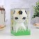 Candle for the cake musical "ball", white-black