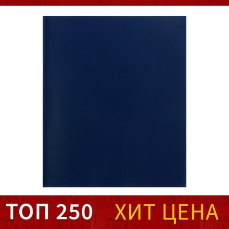 Notebook of 48 sheets in the Calligrata cage, boumvinyl, offset block, blue-1