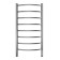 Terminus heated towel rail "Classic" P8, 400x850 mm, chrome