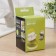 Brush with a dispenser for detergent and stand, green color