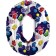 Foil ball 32 "Number 0. Cosmonautics" + Gift
