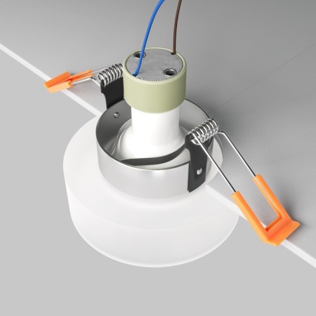 The built-in lamp Technical DL046-01W, 1x10W, 8x8x5.1 cm, GU10, white color-6