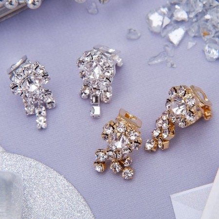 Clips "Grace" flowers mini, color mix-1