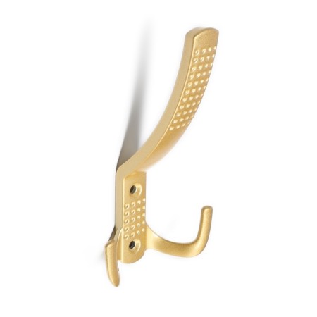 Hook furniture tundra TKT001, three -rod, matte gold-12