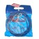Torso towing cable, metal in PVC braid, 4m, 3 tons, 2 hooks