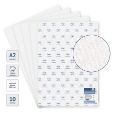 A2, 10 sheets watercolor paper, cotton 100%, gamma 