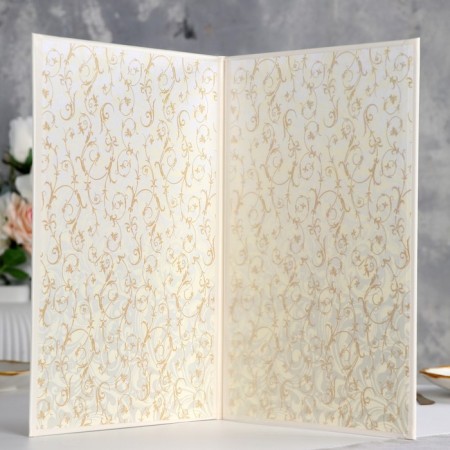 The folder for the marriage of "white" boumvinyl, soft, a4-1