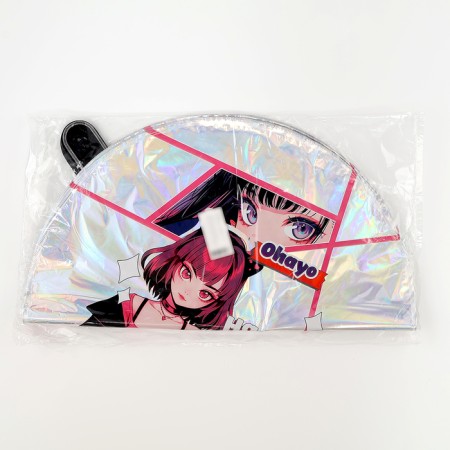 Flaged balloon 18 "" anime. Nyashka ", circle, holography, set of 50 pcs.-1