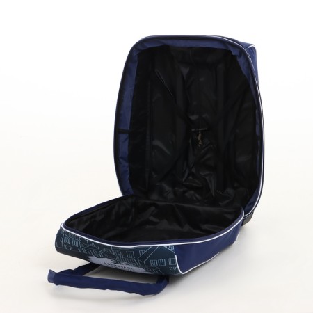Small Small 20 "with a bag, a lightning department, an external pocket, with an extension, the color is blue-8