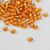6/0 round beads in the bottle "Bronze-brown" transparent-color 20 g