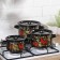 Set of pots “Ryabina”, 3 subjects: 1.5 l, 2.9 l, 4.5 l, enameled covers, induction