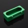 Bird feeder internal matte 15 x 6.5 x 4.5 cm, green