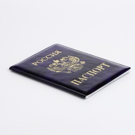 Passport cover, purple color-2