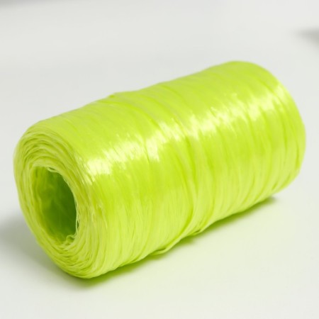 Yarn "for knitting moons" 100% polypropylene 300m/75 ± 10 g in the shape of a cylinder (lime)-2