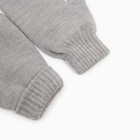 Female mittens, black color, size 18-2