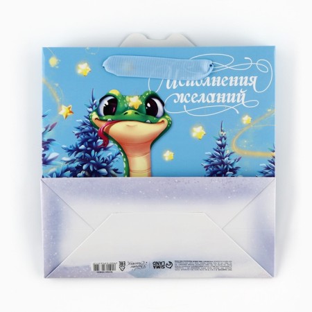 Gift package “Happy New Year!”, Snake, 22 x 22 x 10 cm, New Year-7