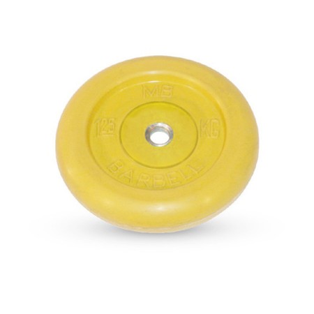 Rubbed disk d = 26 mm color 1.25 kg, yellow color