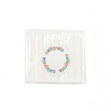 Polymer clay Calligrata, 50 g, white color