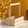 Kashpo Double -eremant Kashpo with a handle 27x14x24.5cm Natural