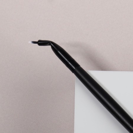 Makeup brush, thin, 16 cm, black color-2