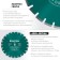 Diamond disk Kraftool 36687-500, 10 x 4.5 mm, d = 25.4 mm, 500 mm