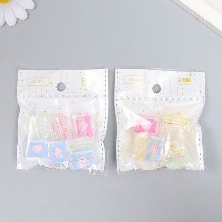 Busina Plastic "Summer breeze. Love letter" MIX 1.5x2.2x0.9 cm-4