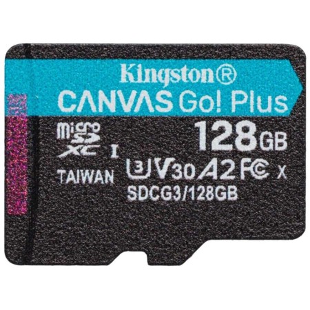 MicrosDXC Memory Map 128GB KingSton SDCG3/128GBSP Canvas GO! Plus W/O
