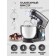 Mixer WR-300SM, planetary, 1100 W, 7 l, 6 speeds,