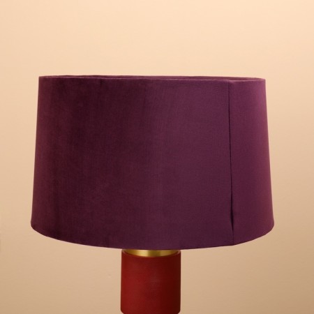 Bordeaux burgundy lamp "Bordeaux/golden 1x40W, E27, 56x56x85 cm-2