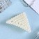 Hair crab "Beads" Triangle, 6 cm, mix