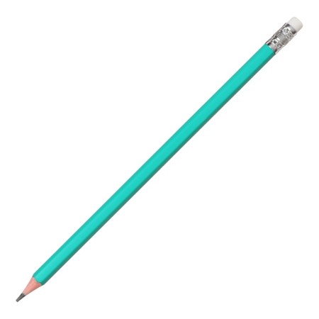 Chernographic pencil with Erichkrause "Prime", HB, Grifel D = 2.2 mm, plastic, hexagonal in the box, Green case-5
