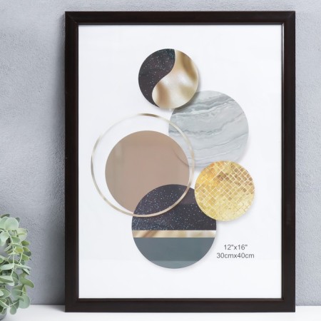 Photo frame plastic 30x40 cm "Gorky chocolate" 42.7x32.7 cm