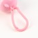 Container with packets for cleaning for dogs (2 rolls of 15 bags), 9.5 x 5 x 5 cm, pink