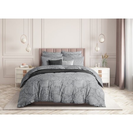 Bed linen euro Twilight Peonies, size 200x214 cm, 215x220 cm, 70x70 cm - 2 pcs