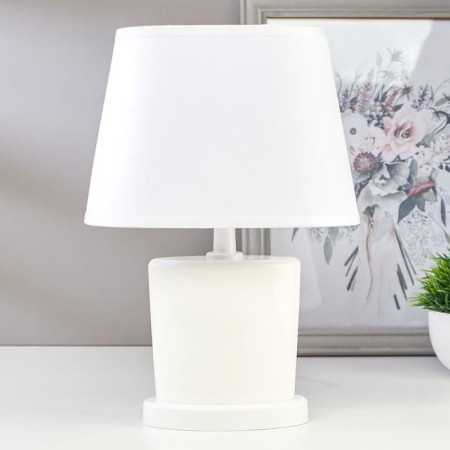 Table lamp 03000 1he14 15W white 20x28.5x11 cm Risalux