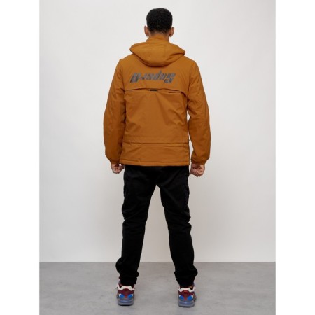 Sports male jacket, size 52, mustard color-2