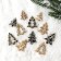New Year's decor with backlight "Christmas tree", set of 12 pcs.