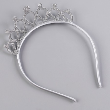 Carnival set "Stylish Princess": A rim, blue dress with swans, height 104 cm-9