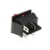 Clivant switch Rexant RWB-502, 16A (4C), 250 V, ON -OFF, Red, with backlight