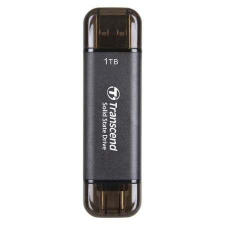 SSD Transcend USB-C 1TB TS1TESD310C Gray USB-A