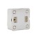 Luazon Lighting "League" switch, 10 A, 1 key, invoice, white