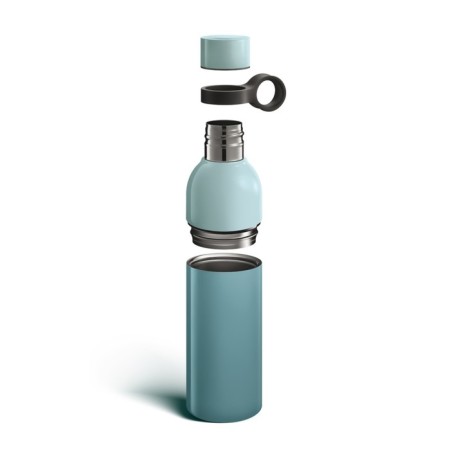 Tescoma Constant thermos, collapsible, stainless steel, 0.5 l, blue color